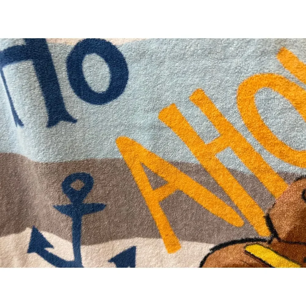 Disney Store Jake and the Neverland Pirates Beach Towel Blake Monogram